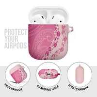 Heiva i Tahiti AirPods Case Tahitian Tiare Maori Cowrie Lei Pink LT14 - Polynesian Pride