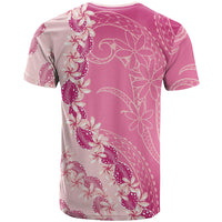 Heiva i Tahiti T Shirt Tahitian Tiare Maori Cowrie Lei Pink LT14 - Polynesian Pride
