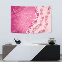 Heiva i Tahiti Tapestry Tahitian Tiare Maori Cowrie Lei Pink LT14 - Polynesian Pride