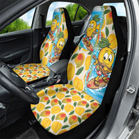 Aloha Hawaii Summer Car Seat Cover Hawaiian Lei Surfing Mango Palaka Motifs