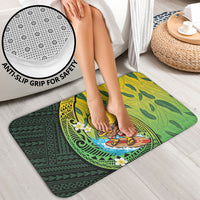 Hawaii Surfing Mango Bathroom Set Manako Polynesian Fish Hook