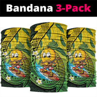 Hawaii Surfing Mango Neck Gaiter Manako Polynesian Fish Hook