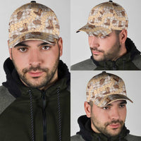 Khaki Palaka Hawaii Cowboy Classic Cap Puakenikeni Lei Paniolo Papale Seamless Vibes LT14 - Polynesian Pride