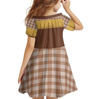 Aloha Hawaii Cowboy Custome Family Matching Tank Maxi Dress and Hawaiian Shirt Puakenikeni Lei Palaka Tassel Style - Polynesian Pride