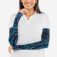 New Zealand Hammerhead Shark Arm Sleeves Maori Haehae Mangopare Galaxy - Polynesian Pride