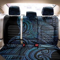 New Zealand Hammerhead Shark Back Car Seat Cover Maori Haehae Mangopare Galaxy - Polynesian Pride