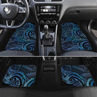 New Zealand Hammerhead Shark Car Mats Maori Haehae Mangopare Galaxy - Polynesian Pride