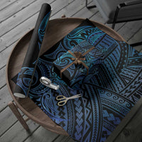 New Zealand Hammerhead Shark Wrapping Paper Maori Haehae Mangopare Galaxy - Polynesian Pride