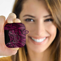 New Zealand Hammerhead Shark AirPods Case Maori Haehae Mangopare Pink LT14 - Polynesian Pride