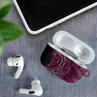 New Zealand Hammerhead Shark AirPods Case Maori Haehae Mangopare Pink LT14 - Polynesian Pride