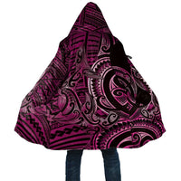 New Zealand Hammerhead Shark Cloak Maori Haehae Mangopare Pink - Polynesian Pride