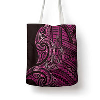New Zealand Hammerhead Shark Tote Bag Maori Haehae Mangopare Pink - Polynesian Pride