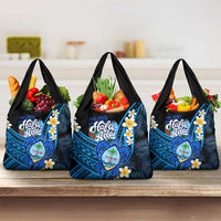 Hafa Adai Guam Grocery Bag Guahan Sea Turtle Tropical Style