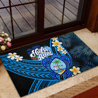 Hafa Adai Guam Rubber Doormat Guahan Sea Turtle Tropical Style LT14 - Polynesian Pride