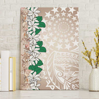 Cook Islands Tiare Maori With Conch Shell Canvas Wall Art 2025 Pasifika Polynesian Tattoo