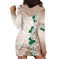 Cook Islands Tiare Maori With Conch Shell Hoodie Dress 2025 Pasifika Polynesian Tattoo