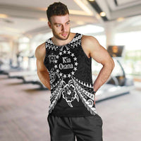 Kia Orana Cook Islands Men Tank Top 2025 Pasifika Polynesian Turtle Black Color