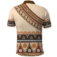 Bula Fiji Polo Shirt 2025 Pasifika Traditional Fijian Masi LT14 - Polynesian Pride