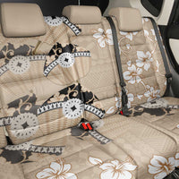 Bula Fiji Iri Buli Back Car Seat Cover Woven Fan With Fijian Tapa LT14 - Polynesian Pride