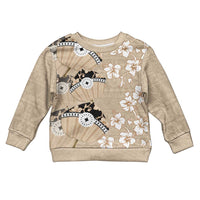 Bula Fiji Iri Buli Kid Ugly Christmas Sweater Woven Fan With Fijian Tapa - Polynesian Pride