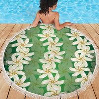 Ia Orana Tahiti Tiare Maori Seamless Style Beach Blanket LT14 - Polynesian Pride