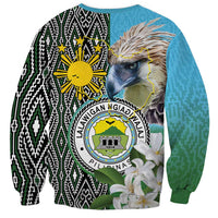 Cotabato Philippines Province Sweatshirt Filipino Eagle Sampaguita Tinalak Pattern