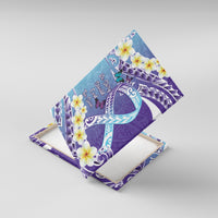 No Story Should End Too Soon Suicide Awareness Canvas Wall Art Purple And Teal Polynesian Ribbon