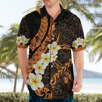 Liver Cancer Awareness Month Hawaiian Shirt Awareness Is Key Orange Polynesian Ribbon LT14 - Polynesian Pride