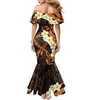 Liver Cancer Awareness Month Mermaid Dress Awareness Is Key Orange Polynesian Ribbon