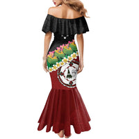 Frangipani Festival Rabaul East New Britain Mermaid Dress Dukduk Dance With Plumeria - Polynesian Pride