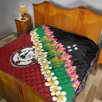Frangipani Festival Rabaul East New Britain Quilt Dukduk Dance With Plumeria LT14 - Polynesian Pride