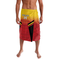 Papua New Guinea Rugby Custom Lavalava Go PNG Hunters Polynesian Pattern - Polynesian Pride
