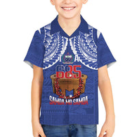 Toa Samoa Rugby Family Matching Tank Maxi Dress and Hawaiian Shirt 685 Pride Tanoa Ula Fala - Polynesian Pride