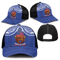 Toa Samoa Rugby Mesh Trucker Cap 685 Pride Tanoa Ula Fala - Polynesian Pride