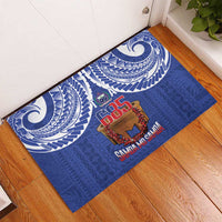 Toa Samoa Rugby Rubber Doormat 685 Pride Tanoa Ula Fala LT14 - Polynesian Pride