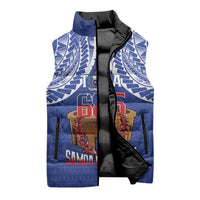 Toa Samoa Rugby Sleeveless Puffer Jacket 685 Pride Tanoa Ula Fala LT14 - Polynesian Pride