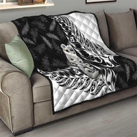 Aotearoa Manaia NZ Maori Silver Fern Quilt LT14 - Polynesian Pride