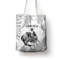 Custom New Zealand Kiwi Football Tote Bag Aotearoa Silver Fern - Polynesian Pride