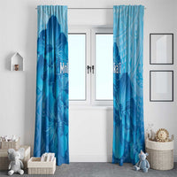 Aloha Hawaii Molokai Island Window Curtain Hibiscus Tribal Honu Hawaiian Tattoo