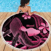 Aloha Hawaii Maui Beach Blanket Valley Isle Humpback Whale Black