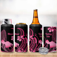 Aloha Hawaii Maui 4 in 1 Can Cooler Tumbler Valley Isle Humpback Whale Black