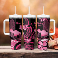 Aloha Hawaii Maui Tumbler With Handle Valley Isle Humpback Whale Black