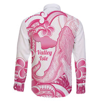 Aloha Hawaii Maui Family Matching Short Sleeve Bodycon Dress and Hawaiian Shirt Valley Isle Humpback Whale White