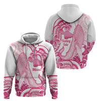 Aloha Hawaii Maui Hoodie Valley Isle Humpback Whale White