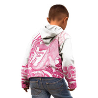 Aloha Hawaii Maui Kid Hoodie Valley Isle Humpback Whale White