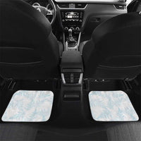 Custom New Zealand Silver Fern Football Car Mats Come On All White