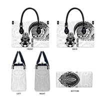 Custom Aotearoa Football Leather Bag NZ Maori Tiki Go Champions - Polynesian Pride