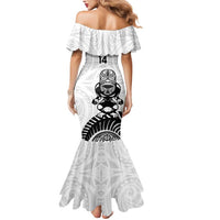 Custom Aotearoa Football Mermaid Dress NZ Maori Tiki Go Champions LT14 - Polynesian Pride