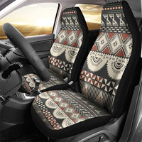 Vintage Bula Fiji Masi Car Seat Cover Fijian Tapa Cloth - Polynesian Pride