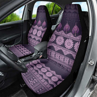 Bula Fiji Iri ni Meke Car Seat Cover Lokaloka Fijian Masi - Polynesian Pride